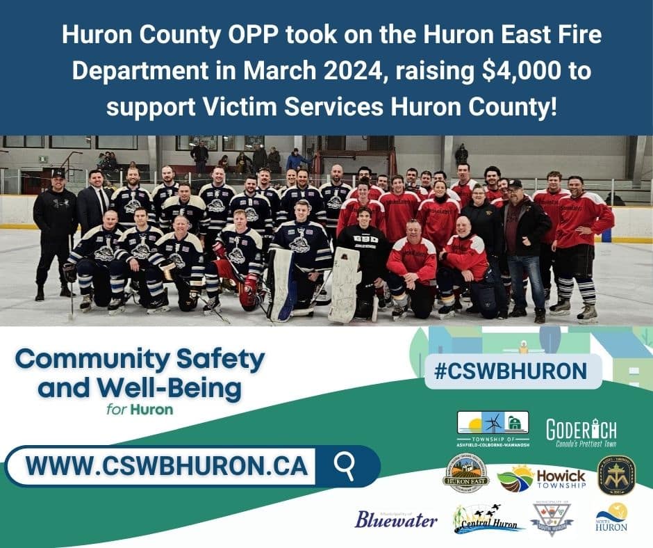 September 23 - Police v Fire Charity Hockey Game