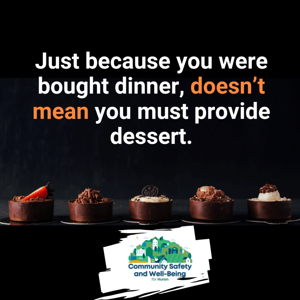 Dinner and dessert