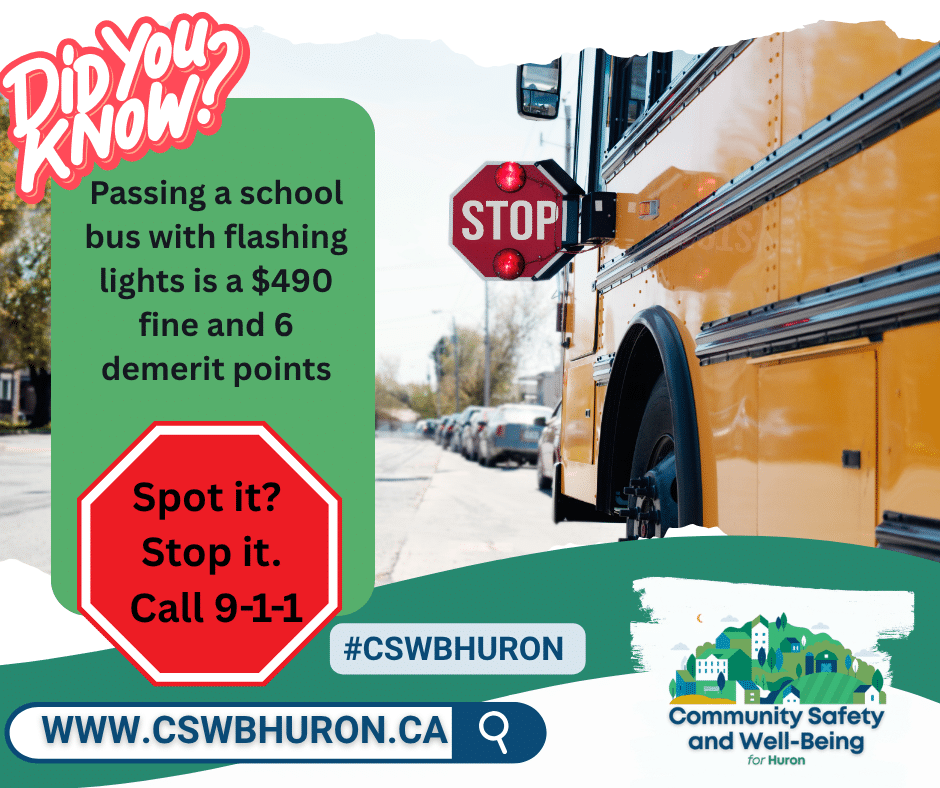 August 28 - General - School Bus Safety - FINES