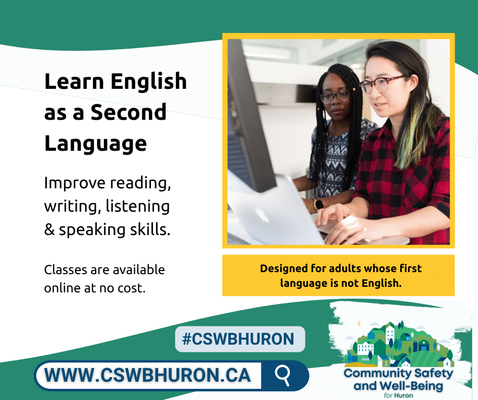 September 15 - ESL classes